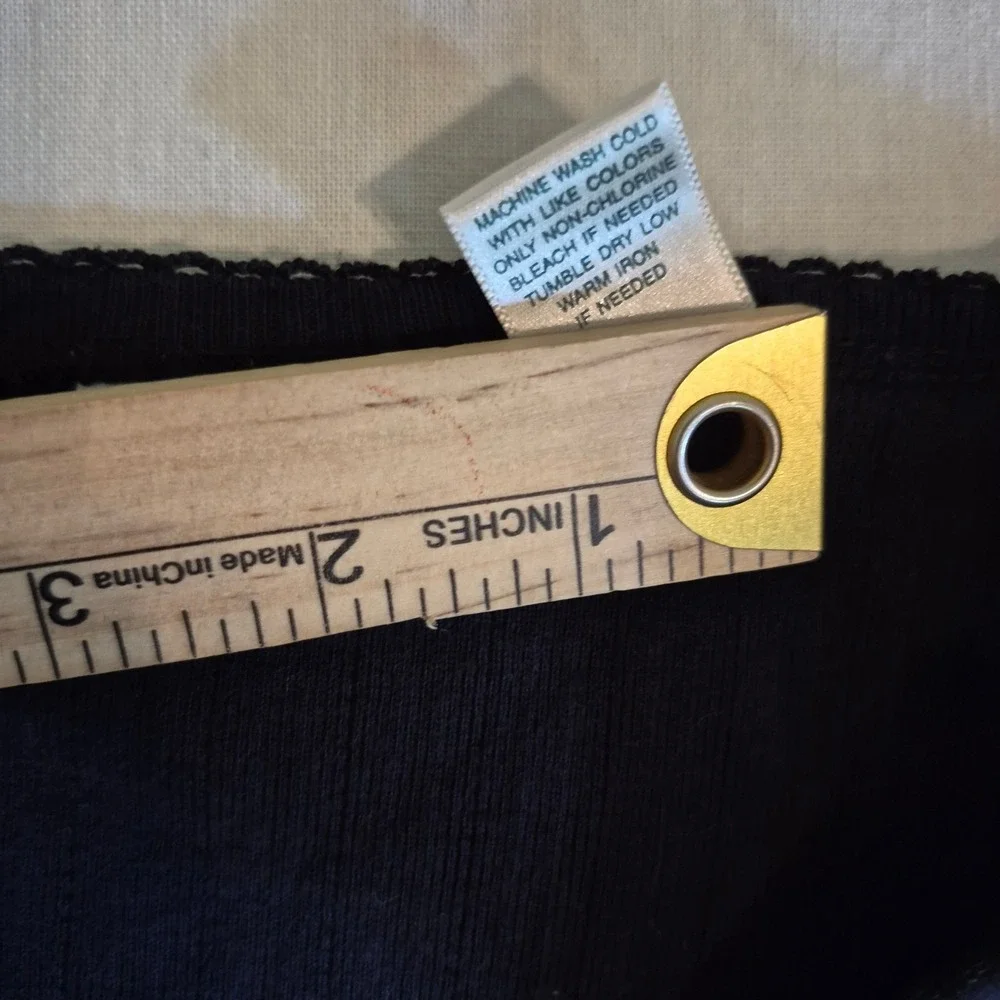 Vtg L.L. BEAN Ribbed Button Down V-Neck 100% Cotton Pointelle Top 90s Minimalism